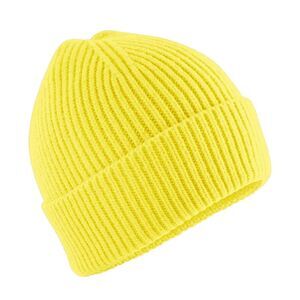 Beechfield Childrens/Kids Fashion Beanie / Lemon
